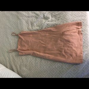 Nude Mini Dress